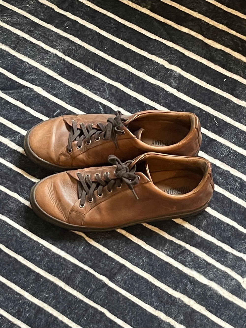 Thursday Boot Company Premier Natural Men's Tan Leather Sneakers